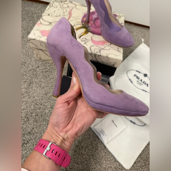 Prada Calzature Donna Glicine 4” heels from the 2008 Fairy Collection Size 38 - Picture 14 of 16